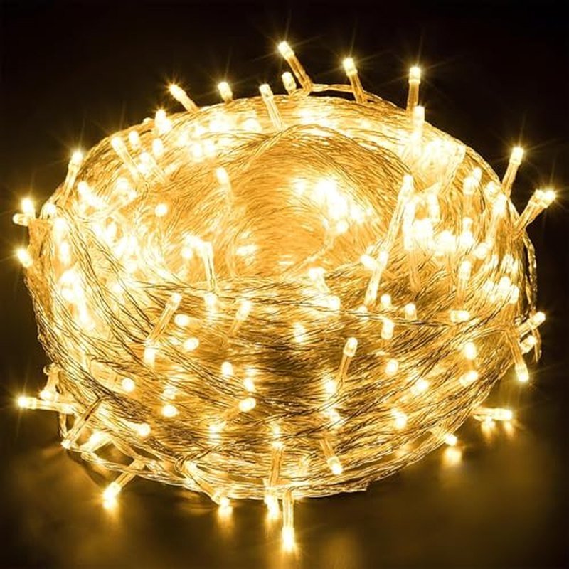35-Feet Copper Power Pixel Warm White LED String Ladi Light (Direct Plug-In)