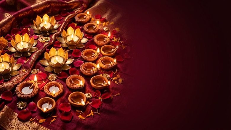 Beautiful Diyas & Candles